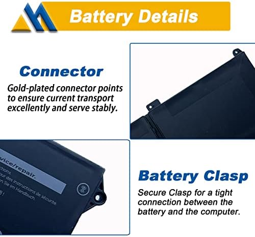 Mobik 3941mAh laptop notebook replacement battery showing legal certifications and safety symbols.
