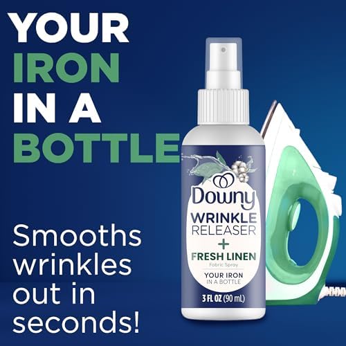 Downy fabric refresher spray for wrinkle removal and static control