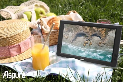 Authentic imported portable TV used inside a caravan or kitchen countertop