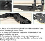 Yosoo opera glasses overview including the protective hard shell storage case with secure zipper closure.