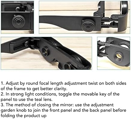 Yosoo opera glasses overview including the protective hard shell storage case with secure zipper closure.