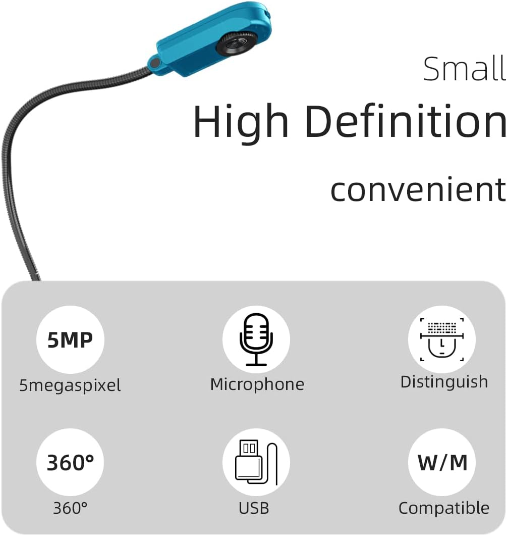 ZSEEWCAM document camera connected to laptop for remote teaching
