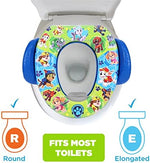 Packaging of the USA imported Nickelodeon PAW Patrol infant bathroom training accessory.