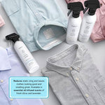 Begleys no-iron fabric spray back panel directions