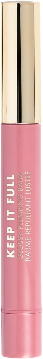 Cruelty-free Milani volumizing lip balm bottle demonstrating the luxurious packaging design.