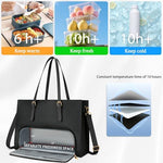 KKXIU quilted shoulder bag being worn as a crossbody messenger bag using the adjustable strap