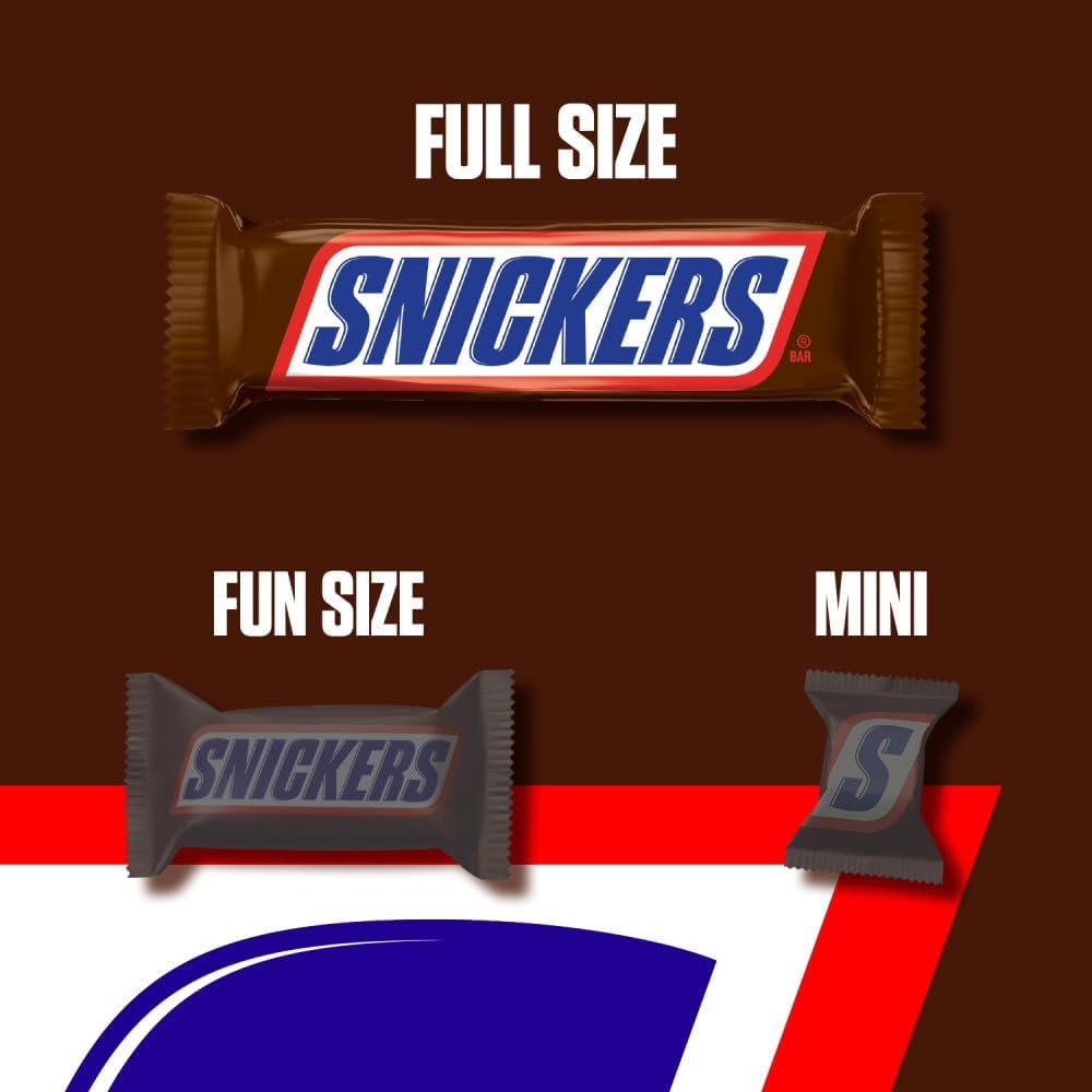 Snickers, NFL Football Tailgating Snack Milk Chocolate Candy Bar, Full Size, Bar, 1.9 Ounce - Image 10