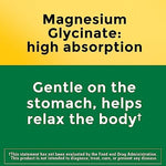 Close up view of authentic chelated magnesium gummies by Nature Made for muscle and nerve support.