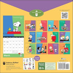 PeanutsÃ‚Â® 2026 Wall Calendar - Image 3