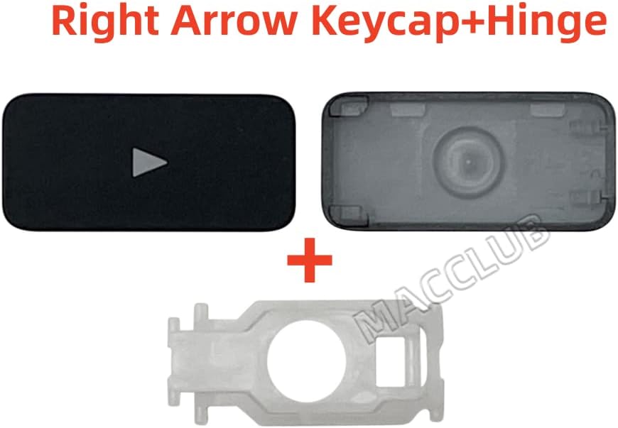 Directional arrow keys layout for MacBook keyboard repair