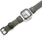 XBHSW breathable watch band laid flat