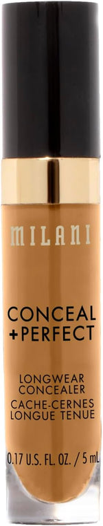 Milani long-wear waterproof concealer bottle details