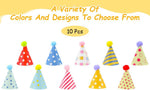 Tucnoeu small dog party hat elastic band detail