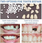 Instructional view of temporary tooth filling process