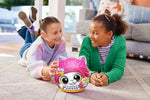 ZURU Pets Alive interactive plush kitten being fed with the included milk bottle accessory