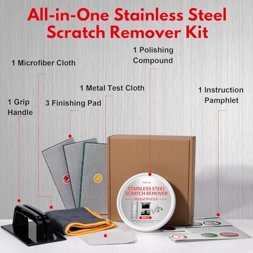 Netrca appliance restoration kit packaging and accessories