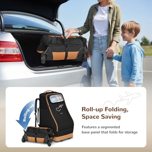Yorepek travel bag in folded storage state