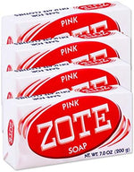 Authentic Zote pink soap bars for hand washing delicate Indian fabrics.