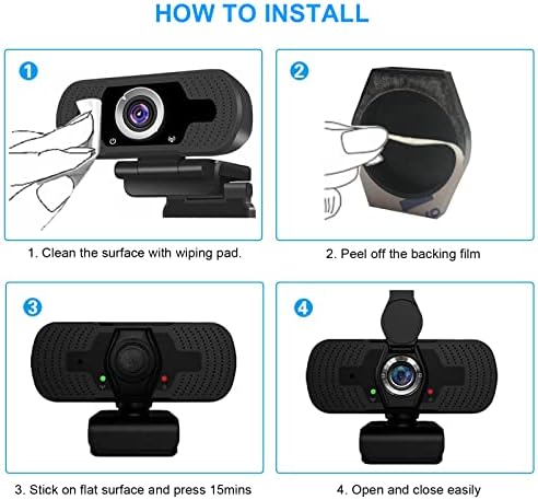 JCWINY premium lens hood cover protecting external camera from dust collection