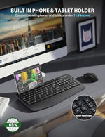 Trueque silent wireless mouse close up highlighting the contoured thumb grip and matte textured finish.