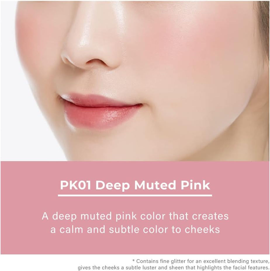 A'PIEU Juicy-Pang Jelly Blusher showing open lid and jelly texture