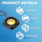 Patikil advertising machine loudspeaker highlighting the black and gold color scheme.