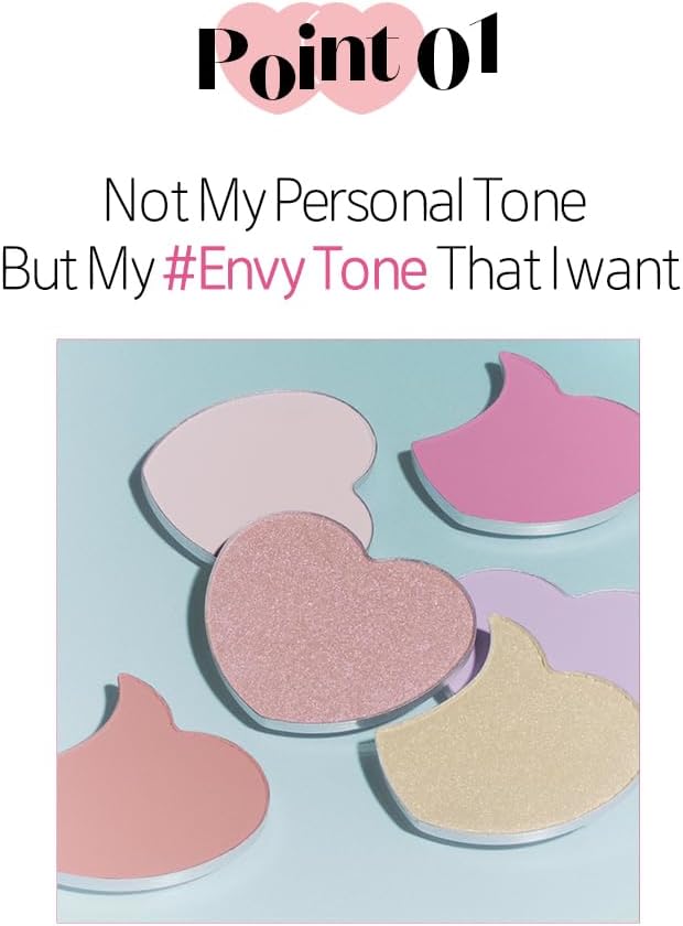 ETUDE dual color layering cheek powder swatch demonstration