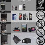 Xtreme Sight Line Xecutive Faraday Bag side profile and material detail