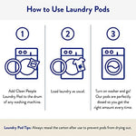 Vegan and cruelty free laundry detergent pods imported from USA