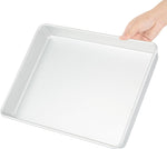 Restaurantware-Met Lux 15 x 12 x 2 Inch Straight-Sided Baking Tin, 1 Rectangular Cake Pan - Oven-Ready, Freezable, Anodized Aluminum Baking Sheet Cake Pan, Greaseproof, For Birthday - Image 9