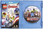 Back cover of Warner Bros Lego Marvel Avengers video game case for Nintendo Wii U.