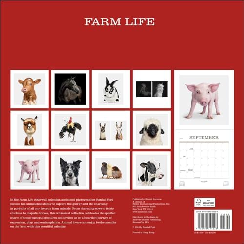 Farm Life 2025 Wall Calendar - Image 3