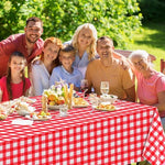 Ragnhild premium decorative picnic table cover on dining table