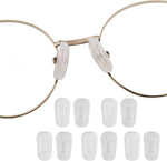 OPUGIT eyeglass nose pad covers white five pairs packaging view