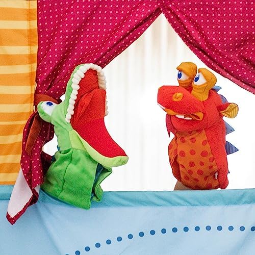 HABA brand packaging for the authentic USA imported Eat It Up Dragon toddler toy.