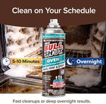 Bull Shot oven cleaner for grease and char removal
