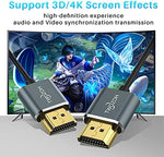Twozoh high speed 4K HDMI cable dual pack displaying premium aluminum shell design