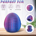 JolliLudo colorful egg shaped maze gift holder being rotated by hand