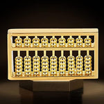 Miniature Chinese math tool in decorative gift box