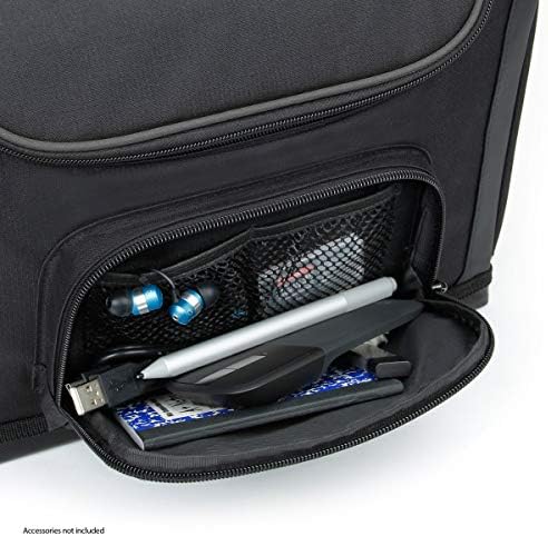 USA Gear travel bag Microsoft Surface Pro accessory pockets detail