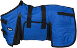 Tough 1 600D Miniature Stable Blanket with belly wrap front view