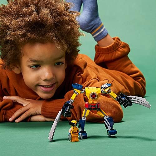 Side view showing the scale and posable limbs of the completed collectible figure