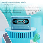 Snowsky Retro Nano packaging contents including the white Bluetooth DAC and Type-C data cable
