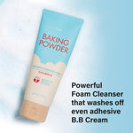 ETUDE BB Deep Cleansing Foam 160ml bottle for removing stubborn makeup