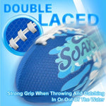 SOAK waterproof foam ball hexagonal mesh grip texture close up