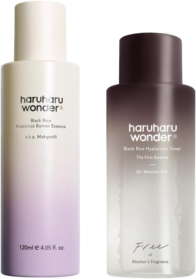 HARUHARU Wonder Skin Flooding Essential Set front packaging view on an ecommerce background