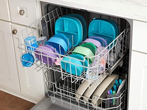 NUK dinnerware set in assorted colors for infants