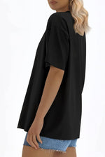 ATHMILE short sleeve summer casual top side angle