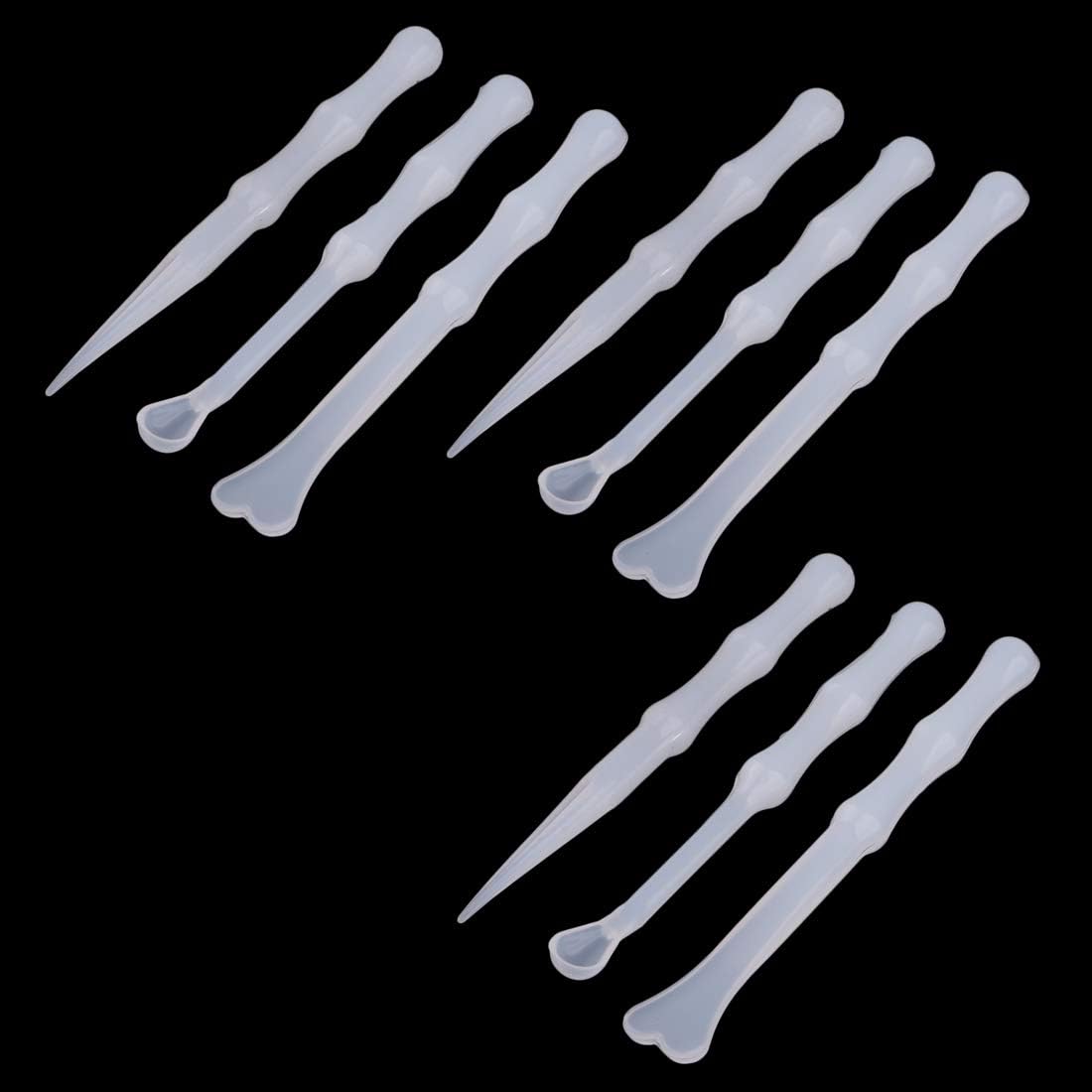 DonLeeving Luckycivia 9 Pcs Silicone Mold Glue Tools front view