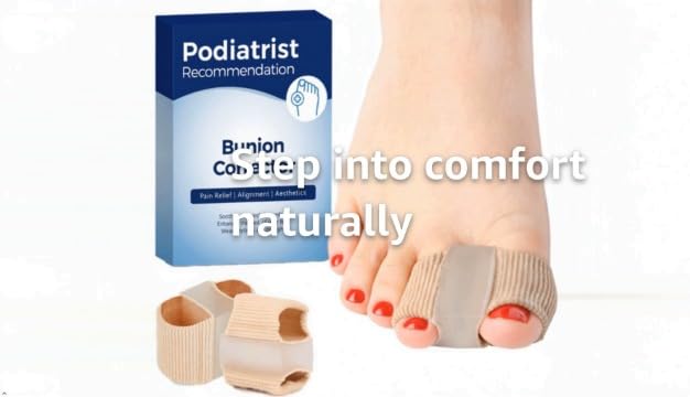 Zebroc bunion corrector packaging and 2 piece set
